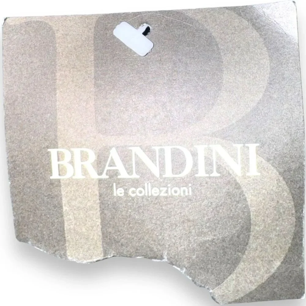 Brandini Teal Blue Knit Polo Collar Sweater Size XL - Picture 4 of 9